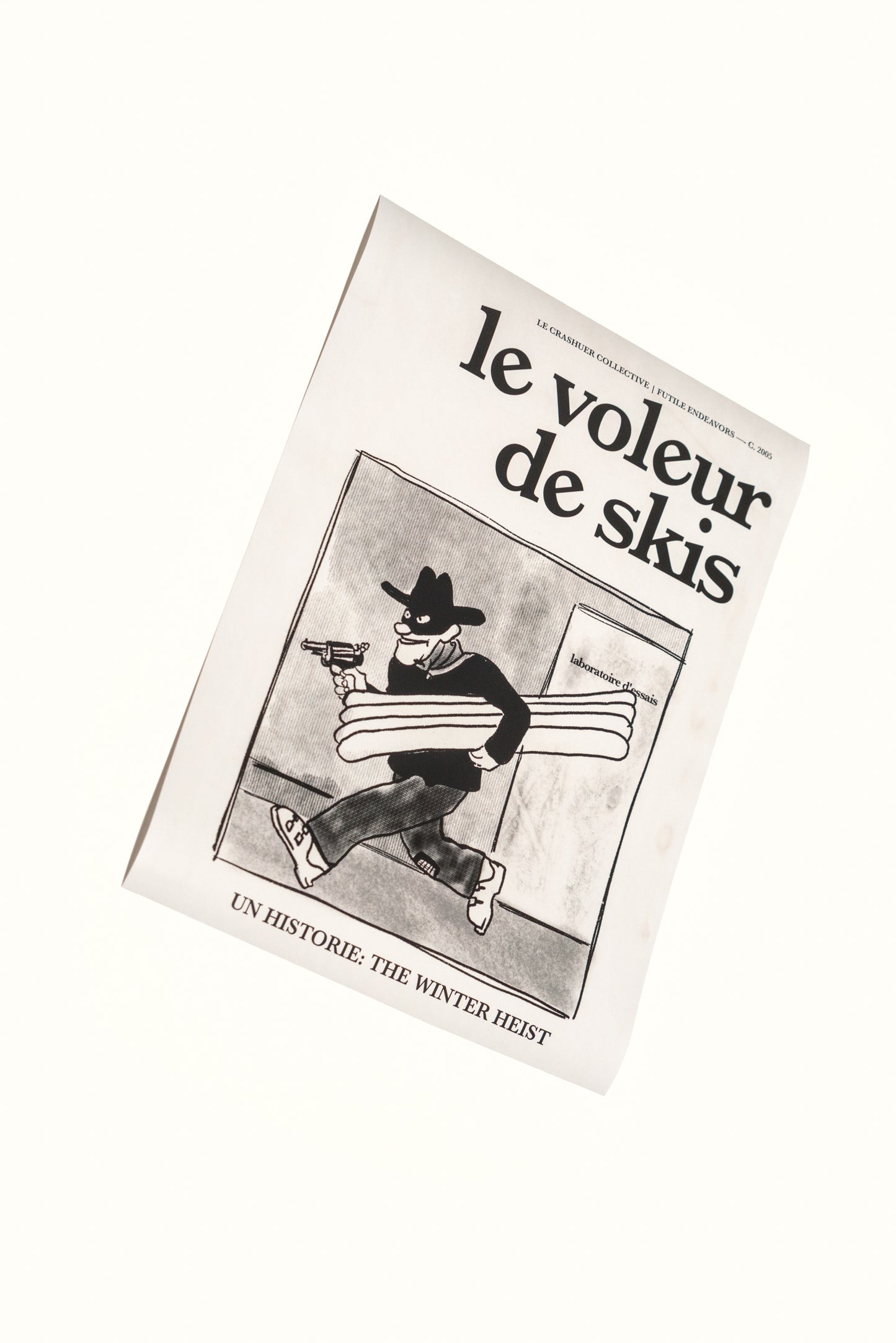 Le Voleur De Ski - Art Print