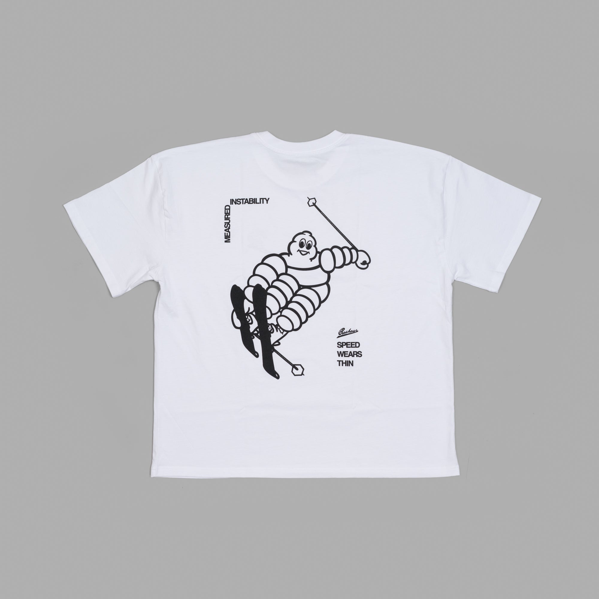 T-Shirt - Bibendum Goes Skiing