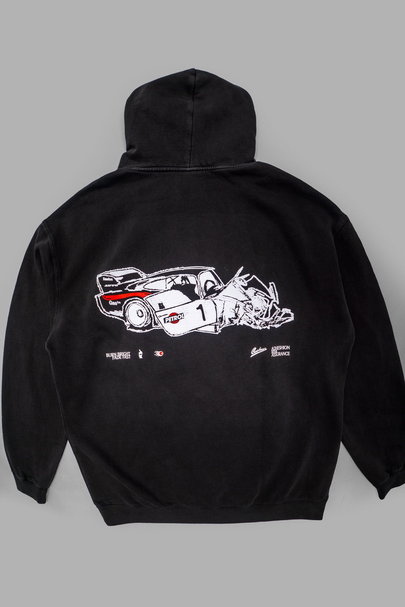 Hoodie - Rubbin' Is Racing