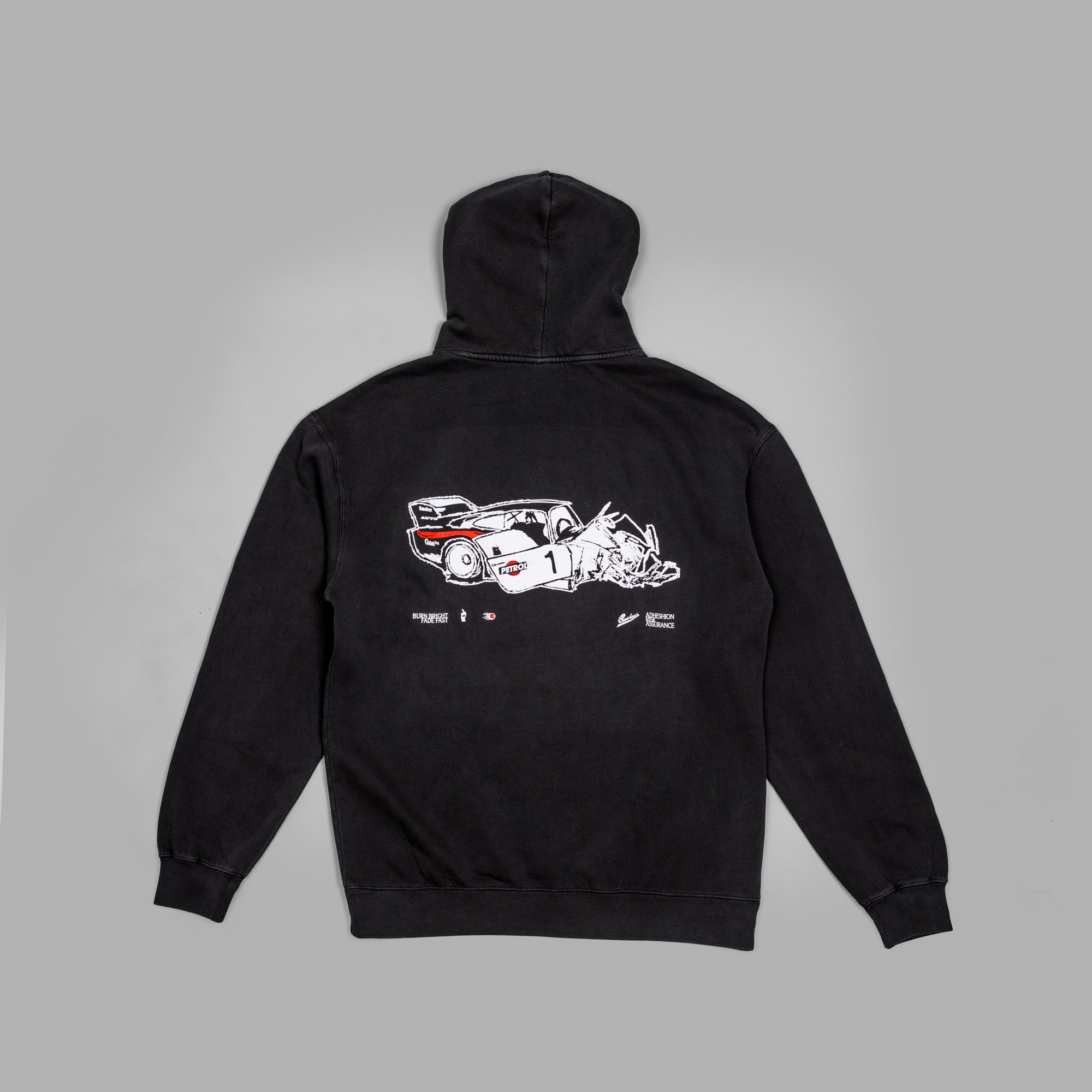 Hoodie - Rubbin' Is Racing
