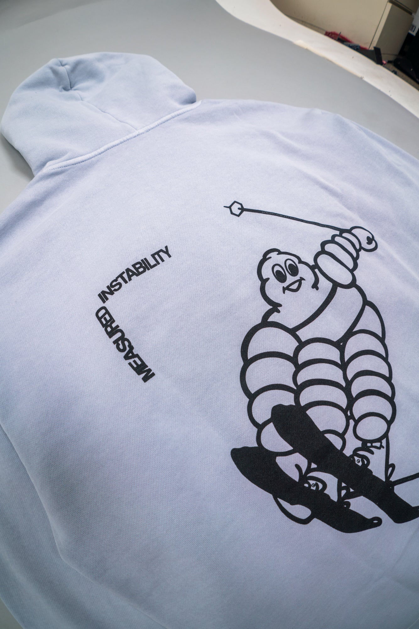 Hoodie (Pre-Order) - Bibendum Goes Skiing