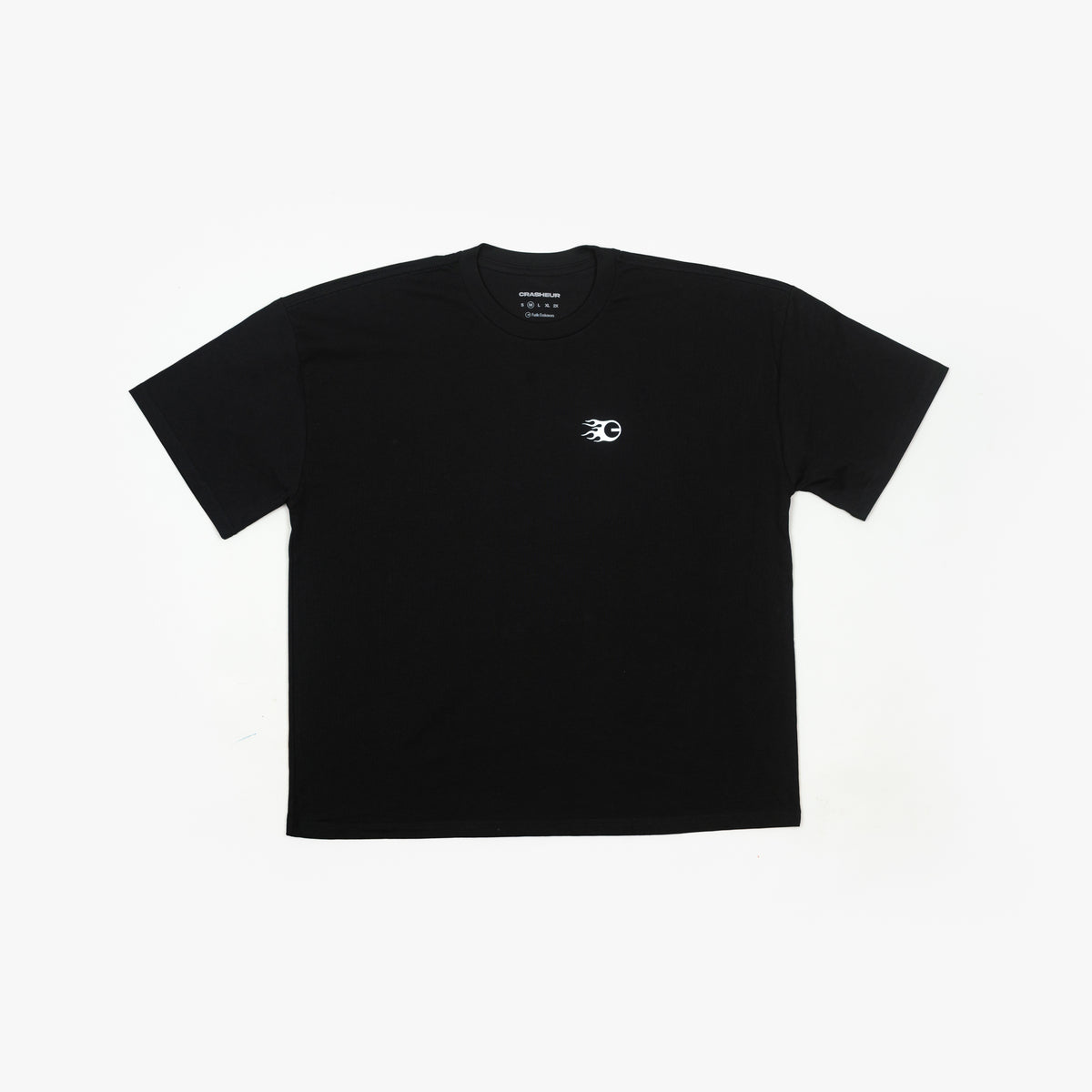 Kitty Smokes (Black) - Oversize T-Shirt