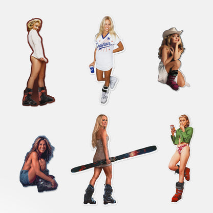 Ski Shorties Sticker Pack