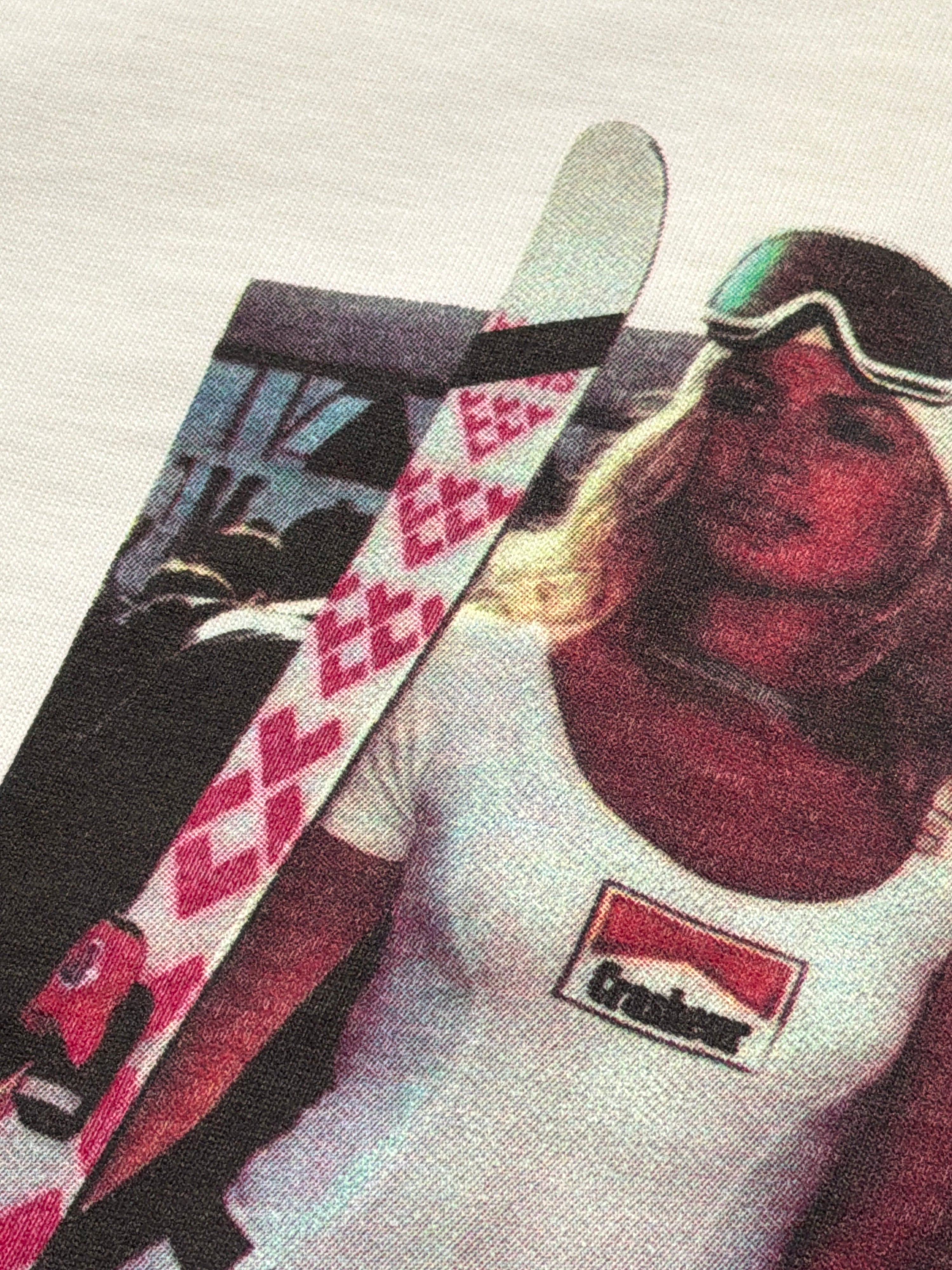 Grid Girls T-Shirt - Cream